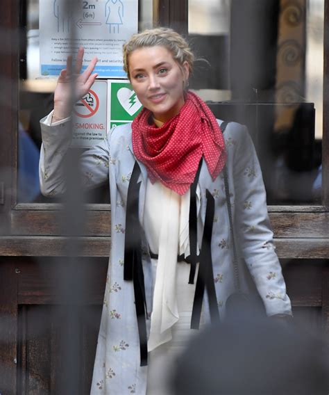 Amber Heard Arrives At Royal Courts Of Justice In London 07212020