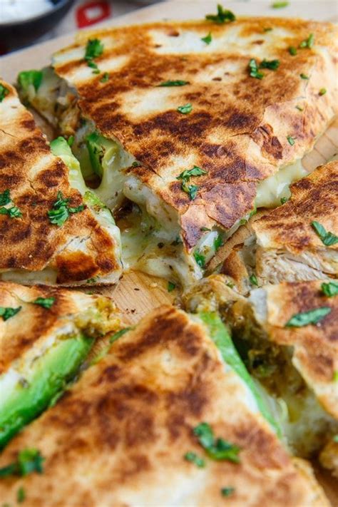 Chicken And Avocado Quesadillas We Love This At Little