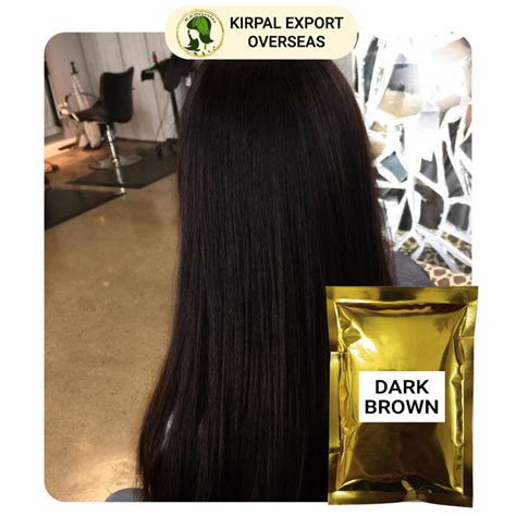 Best Dark Brown Natural Hair Dye For Grey Hair Manufacturer Exporter