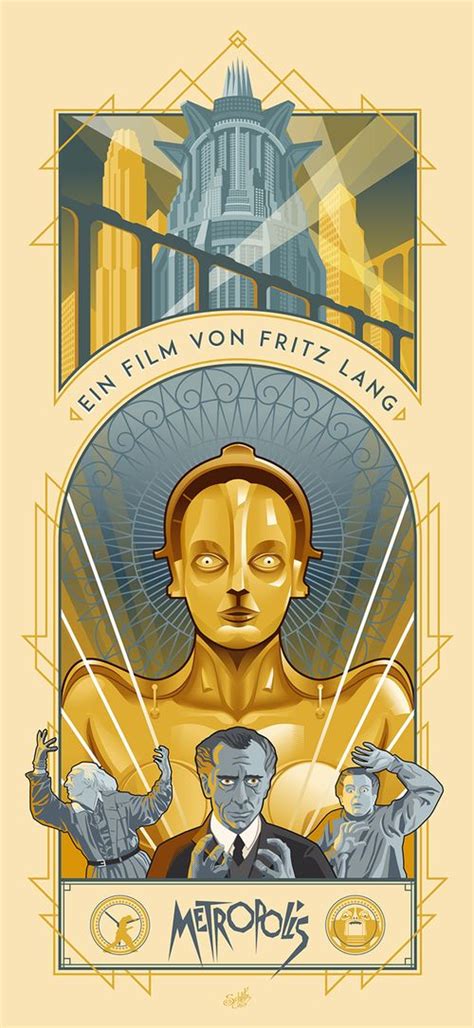 Metropolis Fritz Lang Metropolis Poster Metropolis 1927 Movie Poster
