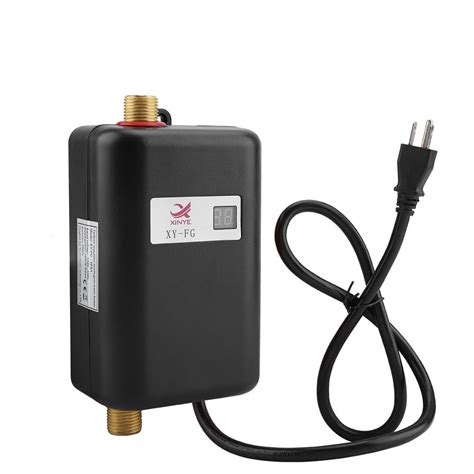 Herchr Water Heater 110v 3000w Mini Electric Tankless Hot Water Heater