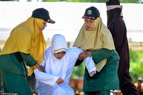 Indonesian Woman Caned In Public Under Sharia Law Express Digest