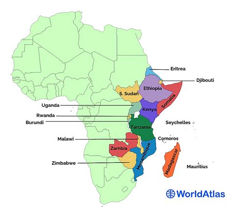 What Are The 5 Distinct Geographic Regions Of Africa