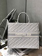Dior/迪奥 2020新款灰色Book Tote手提托特包购物袋 41.5CM-名媛网