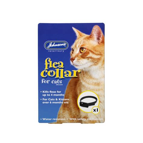 D003 Flea Collar For Cats Pack Of 6 Johnsons Veterinary Products