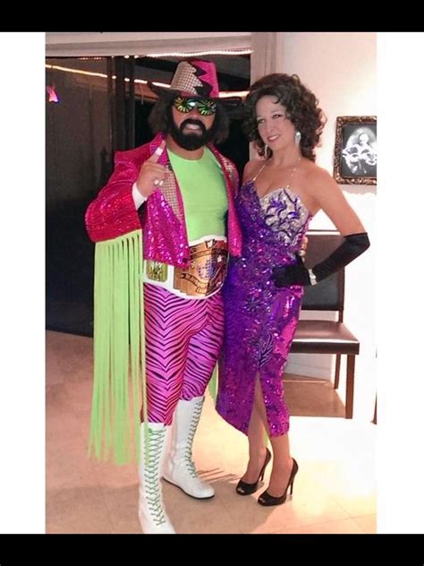 Macho Man Randy Savage And Elizabeth Costume Wwe Halloween Costume