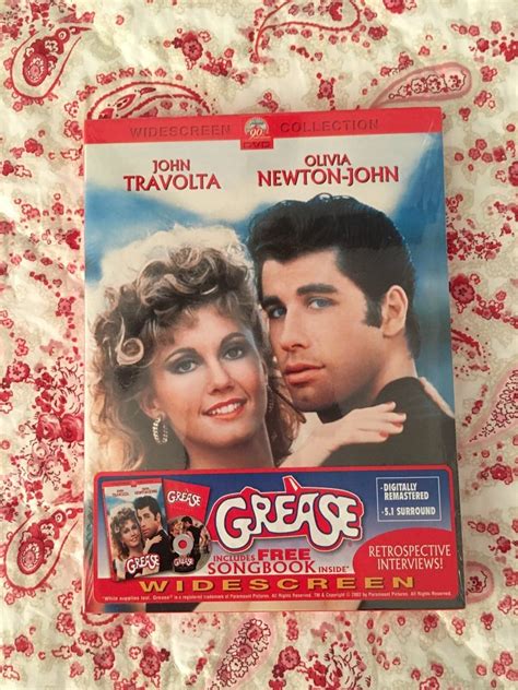 2002 Paramount Widescreen Collection Grease Dvd New Sealed Ebay