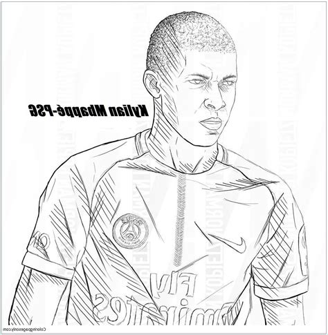 Kylian Mbappe Coloring Pages Photos 1365 The Best Porn Website