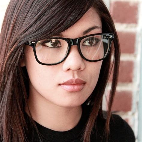 Nerdhipster Glasses Wayfarer Bazaared Hipster Glasses Girl With