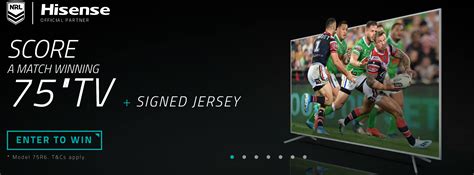 Hisense Signs 3 Year Sponsorship Deal With The Nrl Channelnews