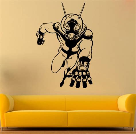 Ant Man Wall Decal Ant Man Vinyl Sticker Comics Wall Decals Etsy