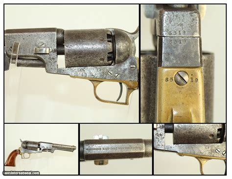 1848 Antique Colt 1st Model Dragoon 44 Revolver