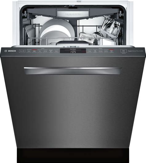 This dishwasher not only takes dishwashing to the next level, but it also eliminates all the guesswork. SHPM78W54N | Bosch 800 Series 24" Ultra Quiet Dishwasher ...