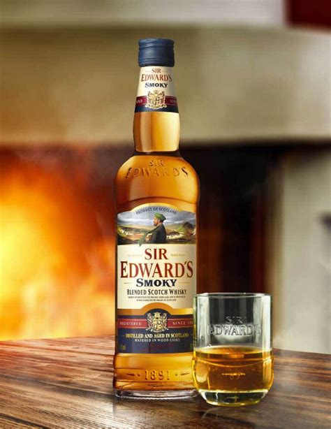 Sir Edwards Smoky Blended Scotch Whisky 1000 Ml