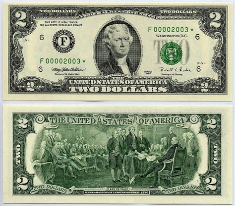 Rare U S Currency Notes Federal Reserve Star Note S N F Bank Notes Two