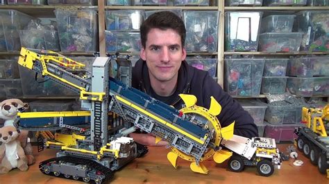 My name is manuel nascimento and i'm an afol, fan of porsche and the legendary race 24 hours of le mans. LEGO® Technic 42055 - Schaufelradbagger - YouTube