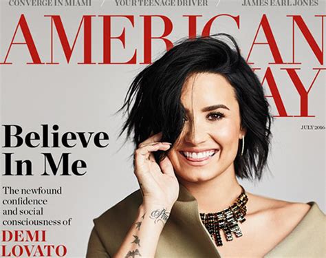 Demi Lovato Si Racconta Su American Way Magazine Gossip
