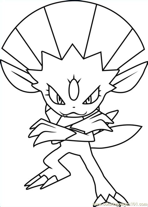 Gallade Pokemon Coloring Pages Coloring Pages