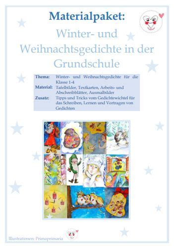 Bildergeschichten zum ausdrucken in der grundschule und in höheren klassen. Bildergeschichten 4. Klasse Volksschule Winter ...