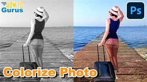 How To Colorize A Black White Photo In Photoshop 2022 Beginners Tutorial