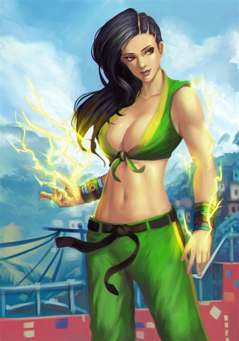 Street Fighter Laura By Phamoz On Deviantart