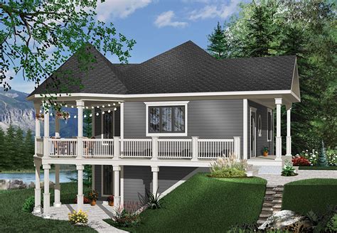 One Bedroom Lake House Plan Plan 1145