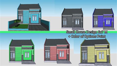 Small House Minimalis Design Ideas 6x7 Meter Youtube