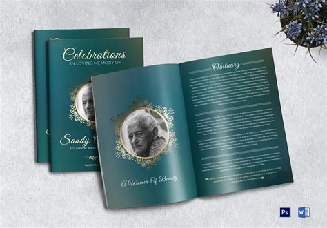 Funeral Booklet Template