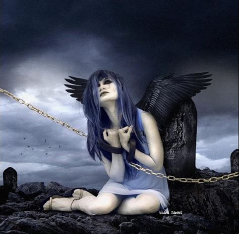 Dark Girl Angel With Chains From Angels Dark Art Gothic Angel Hd Wallpaper Pxfuel