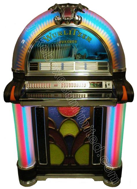 1973 Wurlitzer 45 Rpm Model 1050 Jukebox Jukeboxes Music Machine