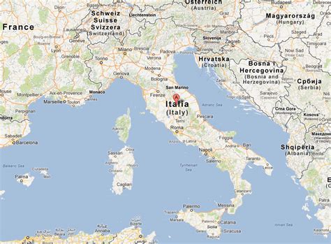 Perugia Map