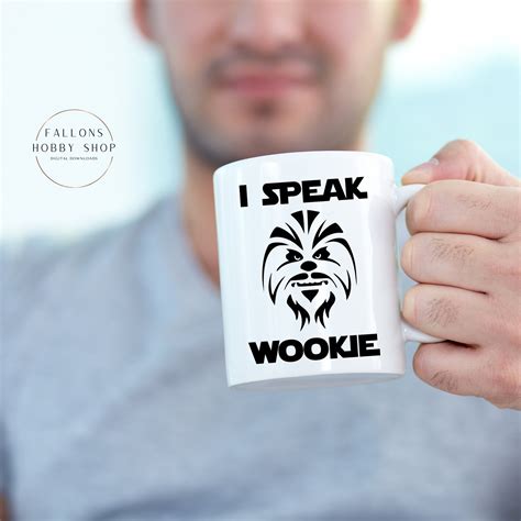 I Speak Wookie Chewbacca Svg Digital Download Etsy Canada