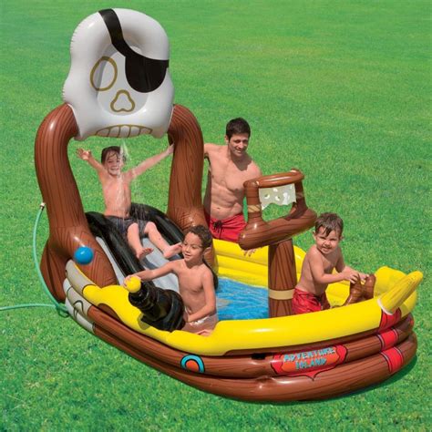 Intex Pirate Adventure Ship Play Center Kids Inflatable