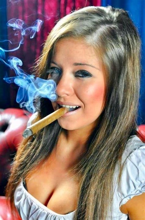 Pin On Girls With Cigars