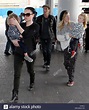 Anna Paquin, Stephen Moyer, Poppy Moyer, Charlie Moyer and Lilac Stock ...