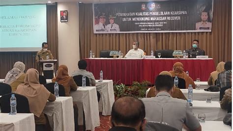 Dinas Kearsipan Jamin Keamanan Arsip Pemkot Makassar Dengan Digilitasi