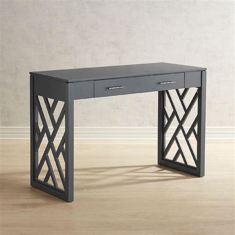 Check spelling or type a new query. White and Gold Lattice Accents Desk