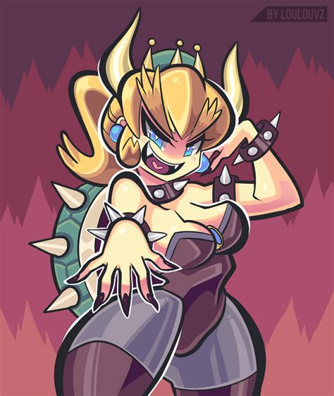 Bowsette By Loulouvz On Deviantart