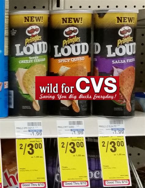 New Pringles Loud Coupon 1 Per Canister