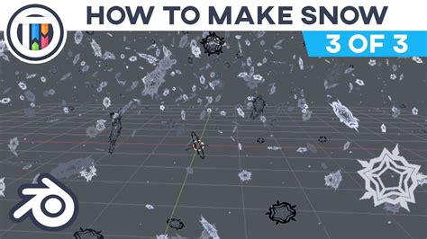 Blender Tutorial How To Make Snow Final 3 Of 3 Youtube