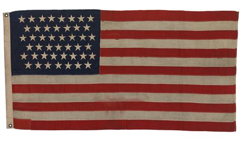 National Flag Of The Usa 1896 1908 Royal Museums Greenwich