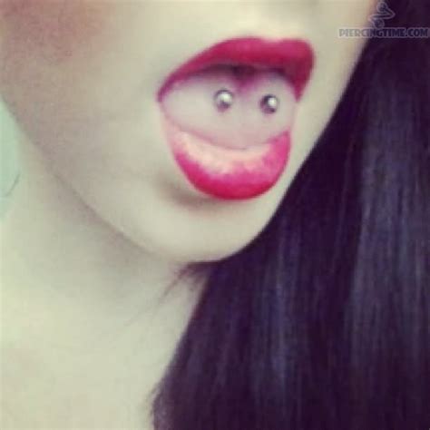 Cute Girl With Scoop Piercing Picture