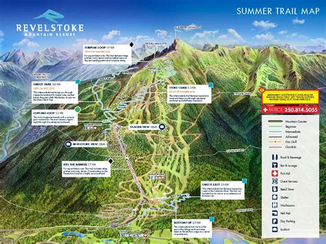 Revelstoke Mountain Resort Map