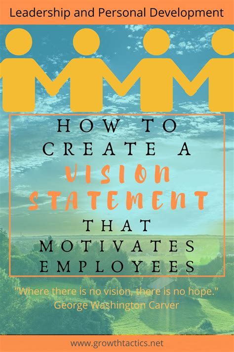 How To Create A Vision Statement That Motivates Employees How To