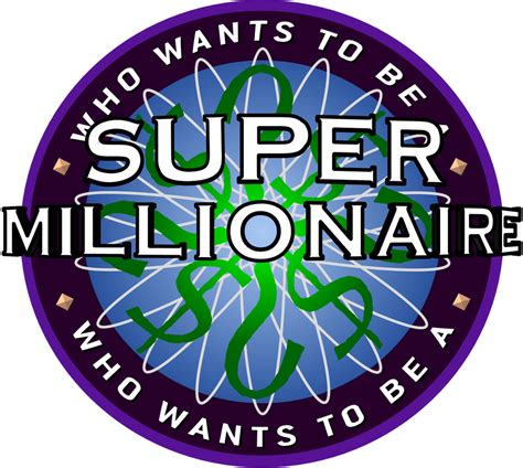 Who Wants To Be A Super Millionaire Logo 2004 By Cwashington2019 On