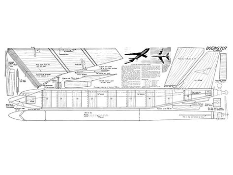 Boeing 707 Plan Free Download Outerzone