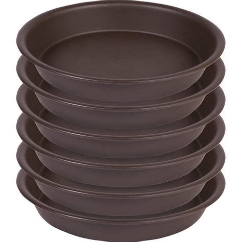 Angde Plant Saucer 12 Inch 6 Pack Of 12 Inch Plant Saucers Heavy Duty