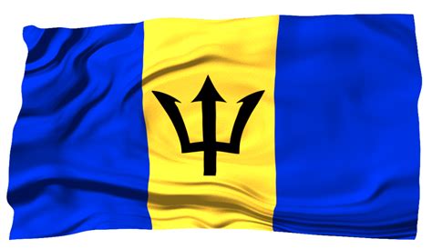 flags of the world barbados by fearoftheblackwolf on deviantart