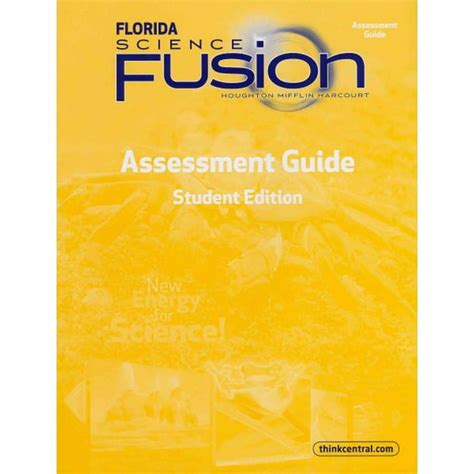Houghton Mifflin Harcourt Science Fusion Florida Assessment Books