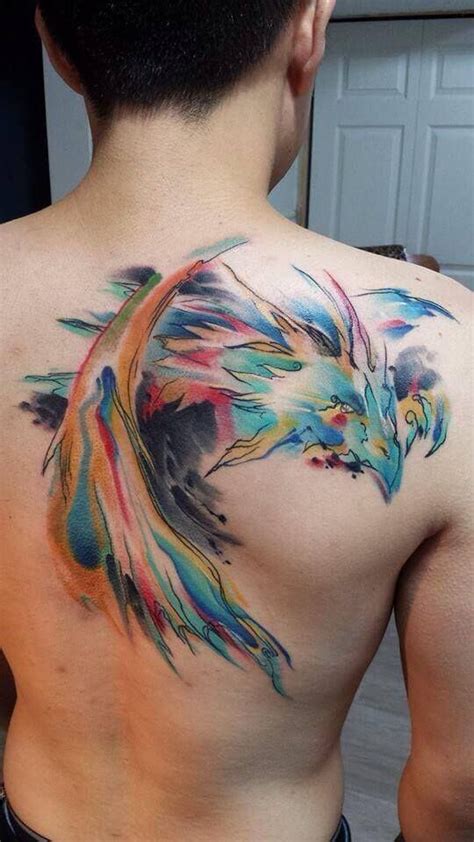 75 abstract tattoos for men The 112 Best Watercolor Tattoos for Men | Improb